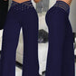 🍃Women's Casual High-Waisted Wide-Leg Pants