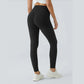 2025 HOT SALE 50% OFF🌸High-Waisted Butt Lifting Tummy Control Shaping Training Leggings with Side Pocket