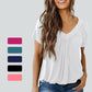 🔥End-of-Season SALE 50%OFF🔥WOMEN'S CASUAL V NECK BASIC T-SHIRT
