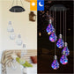 🌠2025 New Design 50% OFF💡Outdoor Colorful LED Solar-Powered Light Bulb Wind Chimes
