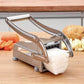 Stainless Steel Potato & Vegetable Slicer | Strong Suction Base, One-Hand Operation — Limited Time 50% Off