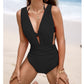 Women's Tie Solid Color Swimsuit 2-PCS Set