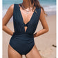 Women's Tie Solid Color Swimsuit 2-PCS Set