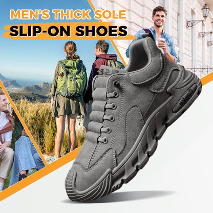 Men's Thick Sole Slip-On Shoes