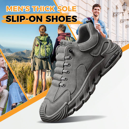 Men's Thick Sole Slip-On Shoes