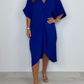 💖Limited Sale 50% OFF 💖Women's V-Neck Irregular Loose Dress