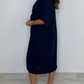 💖Limited Sale 50% OFF 💖Women's V-Neck Irregular Loose Dress