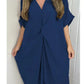 💖Limited Sale 50% OFF 💖Women's V-Neck Irregular Loose Dress