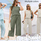⏳Time-limited Special 50% OFF⏰2025 New Women's Sleeveless Top & Wide-Leg Pants 2-Piece Set