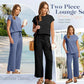 ⏳Time-limited Special 50% OFF⏰2025 New Women's Sleeveless Top & Wide-Leg Pants 2-Piece Set