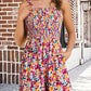 ⏰Hot Sale 49% Off💃Women's Summer Sleeveless Loose Casual Short Smocked Romper With Pockets