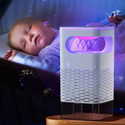 💥Summer Hot Sale 50% OFF🦟UV Fly Trap With Transparent Catch Box