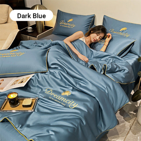 🌞Summer Sale 50% OFF🔥Washable, Cooling 4-piece Bedding Set
