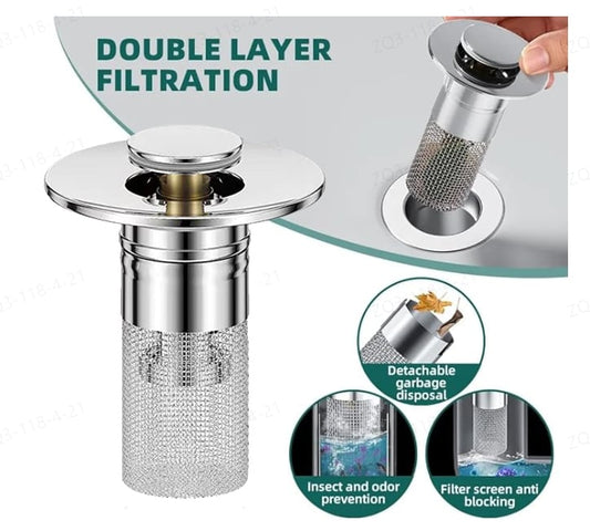 💥Buy 2 Get 1 Free🔥Universal Stainless Steel Floor Drain Filter