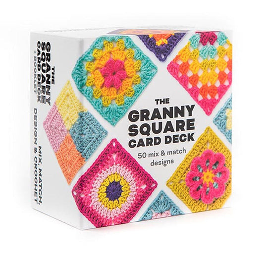 🎁Gift Idea 50% OFF✨🧶The Granny Square Card Deck - 50 Mix & Match Designs🃏