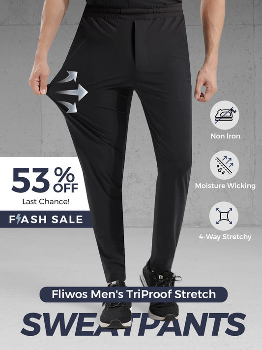 🔥Hot SALE 50% OFF🔥Men's TriProof Stretch Sweatpants （Boutique Quality）