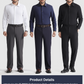 🎉Hot Sale👑Fliwos Men's TriProof Stretch Iron-free Shirts