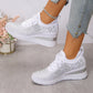 Rhinestone-Embellished Breathable Mesh Sneakers - Step into Elegance! 👟