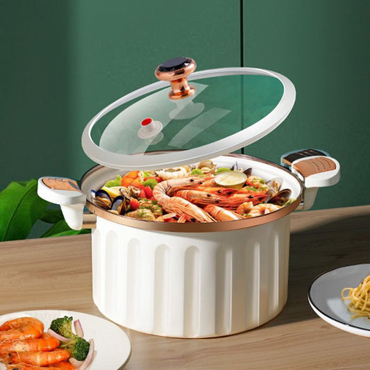 🍲Hot Sale🔥 Nonstick Enamel Mini Pressure Cooker