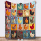 🎁LAST DAY SALE 50% OFF! 🐱💤 Cozy 9‑Panel Sleeping Cats Blanket – Ultra‑Soft Flannel, Reversible Design✨