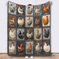🎁LAST DAY SALE 50% OFF! 🐱💤 Cozy 9‑Panel Sleeping Cats Blanket – Ultra‑Soft Flannel, Reversible Design✨