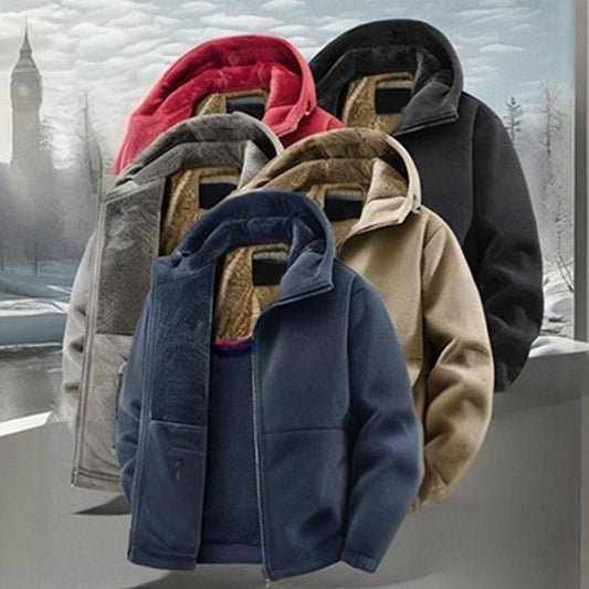 🔥 50%OFF🔥2026 Upgraded Unisex Hooded Casual Graphene Heated Insulated Jacket (with Internal Pockets)