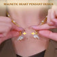 💖Choose a gift for her💖Magnetic Split Heart Matching Pendant Necklaces