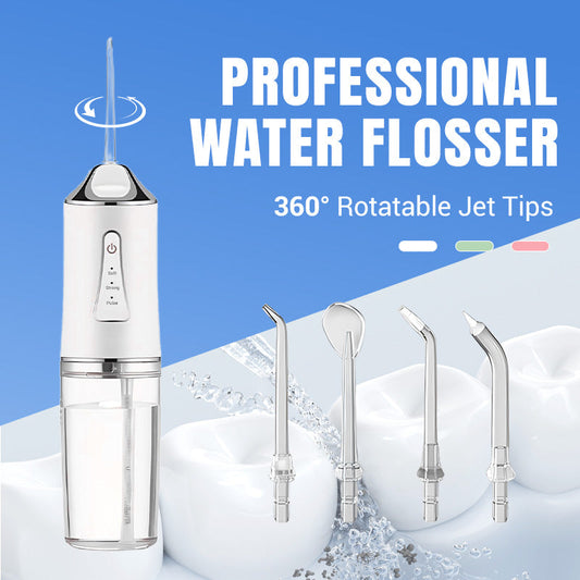 ⏳ Time-Limited Special 50% OFF! ⏰ Portable Oral Irrigator – Water Flosser! 💧🦷