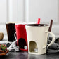 🎅2025 Christmas Hot Sale 🎁50% OFF -Ceramic Chocolate Fondue Mug