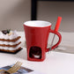 🎅2025 Christmas Hot Sale 🎁50% OFF -Ceramic Chocolate Fondue Mug