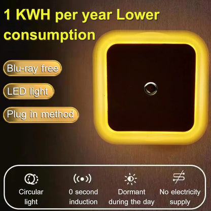 ⌛Last Day🔥Buy 1 Get 1 Free🔥💡LED Smart Light Control Sensor Energy-saving Lamp🎁