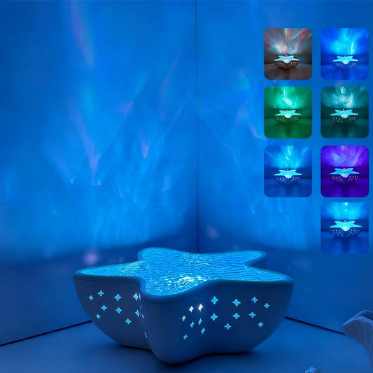⚡Christmas Sale 60% OFF🔥Starfish Ocean Wave Projector Light