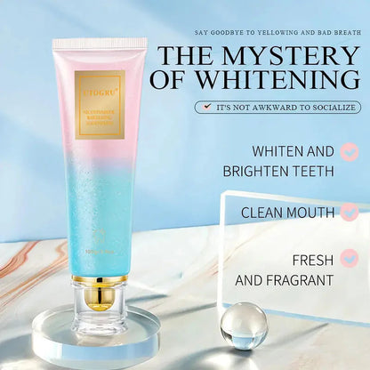 🦷 Probiotic Whitening Toothpaste with Nicotinamide – Fluoride-Free, Anti-Plaque