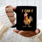 🏆Flash Sale 50% OFF⚡🎄 Christmas gift🎁F-Caw-F Funny Chicken Mug