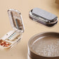 📢📢49% OFF !! ⏰Portable Pill Box With Cutter