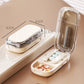 📢📢49% OFF !! ⏰Portable Pill Box With Cutter