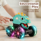 🦖Last Day Sale 50%OFF🚙Press & Go Glowing Monster Truck  With Lights🎁