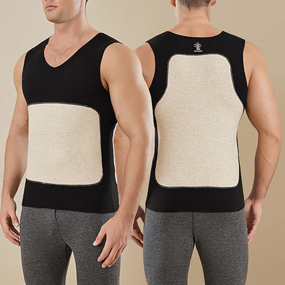💥 60%OFF🔥Men's Silk and Cashmere Stretch Slim-Fit Warm Vest