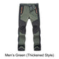 🔥LAST DAY 50% OFF🎉 Suitable for men & women 👷‍♂️👷‍♀️Windproof Waterproof Warm Elastic Waist Hiking trousers