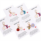 🎅Xmas Sales - 50% OFF🎄Cute Insect Daisy Keychain & Card