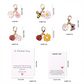 🎅Xmas Sales - 50% OFF🎄Cute Insect Daisy Keychain & Card