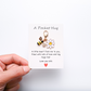 🎅Xmas Sales - 50% OFF🎄Cute Insect Daisy Keychain & Card
