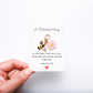 🎅Xmas Sales - 50% OFF🎄Cute Insect Daisy Keychain & Card