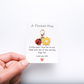 🎅Xmas Sales - 50% OFF🎄Cute Insect Daisy Keychain & Card