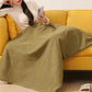 ⚡Christmas Sale 60% OFF🔥❄️Portable Soft Zipper Electric Heated Blanket Shawl☀️