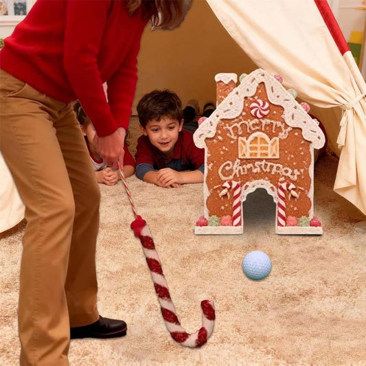 Christmas Gingerbread Golf Game Set