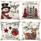 🔥LAST DAY SALE 50% OFF🔥 Cute Christmas Print Pillow Cover