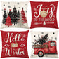 🔥LAST DAY SALE 50% OFF🔥 Cute Christmas Print Pillow Cover