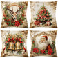 🔥LAST DAY SALE 50% OFF🔥 Cute Christmas Print Pillow Cover