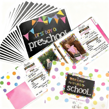 School Keepsake Memory Book Kit